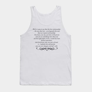 The Best Relationships Tank Top